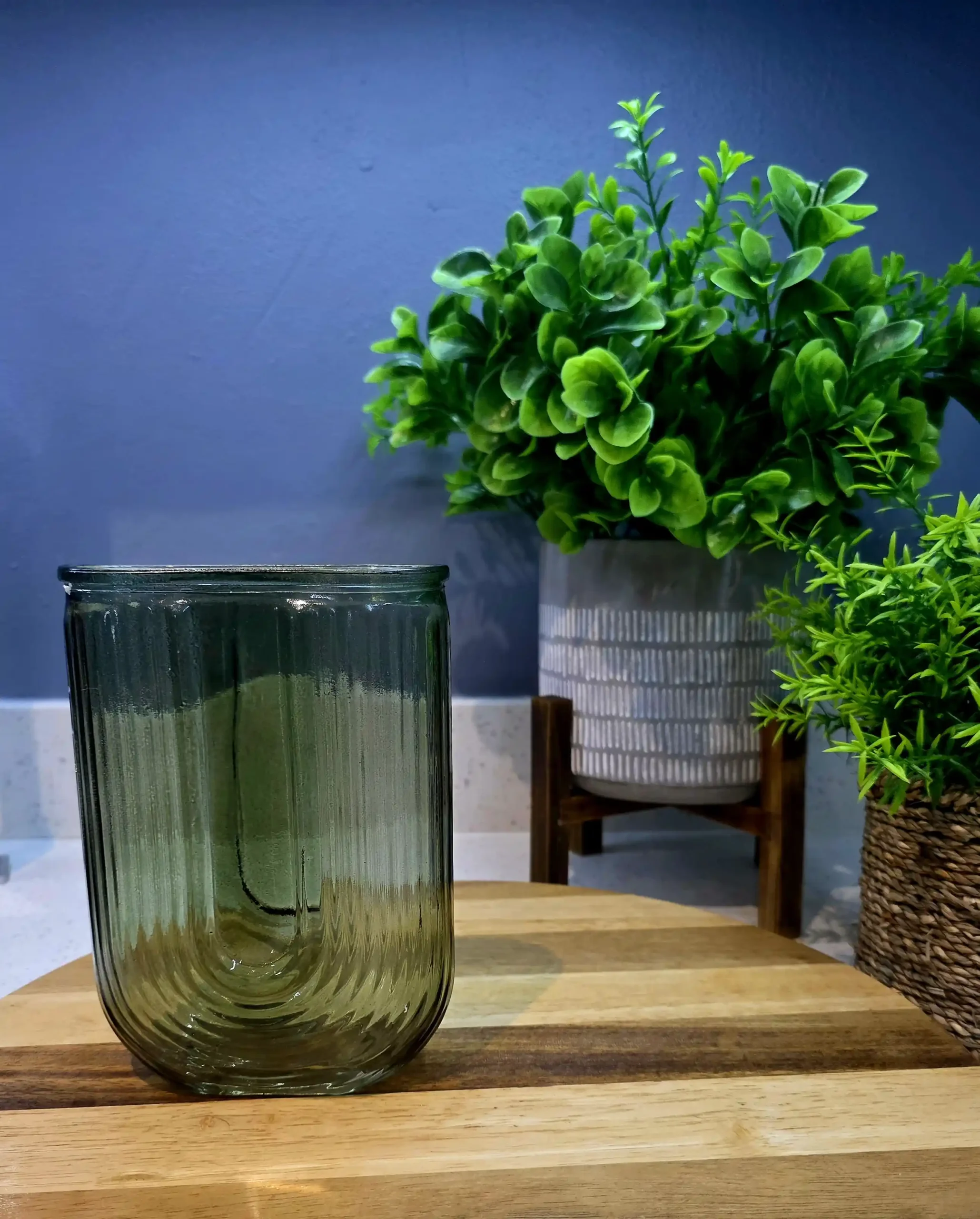Green U Vase