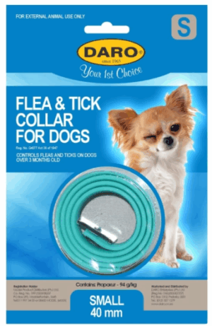 Flea & Tick Collar for Dogs - Small - Daro