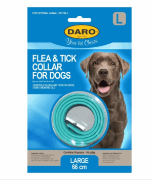 Flea & Tick Collar for Dogs - Large - Daro