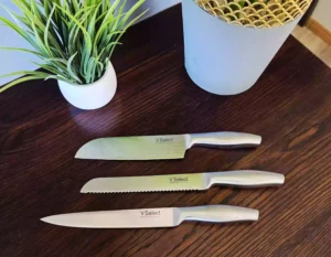 3-Piece Stainless Steel Kitchen Knife Set