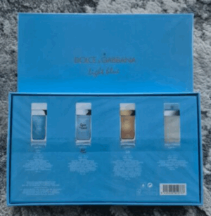 D&G Light Blue Ladies Gift Set - 4 × 30ml